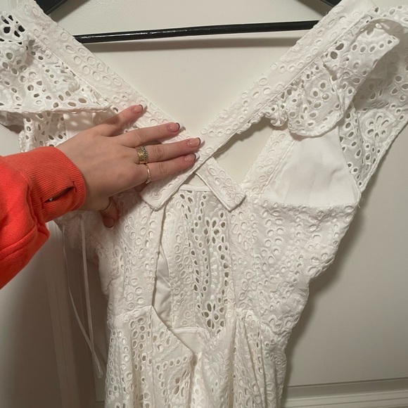 White Eyelet Romper by Keepsake the Label - Picture 2 of 4